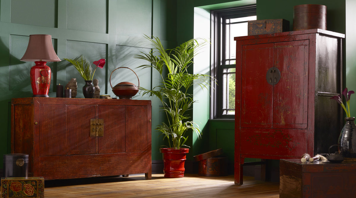 Add energy and passion to your interior with bold, striking reds!