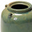 Tall Green Stoneware Jar