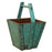 Vintage Blue Wooden Bucket