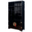 Curio Display Cabinet, Black Lacquer