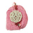 Pink Silk Tassel with Double Dragons