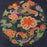 Silk Embroidery - 'Butterfly in Orange Flowers'